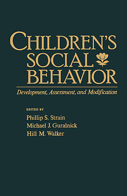 eBook (pdf) Children's Social Behavior de 