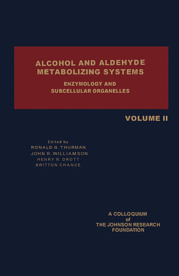 eBook (pdf) Alcohol and Aldehyde Metabolizing Systems de 