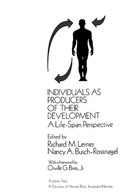 eBook (pdf) Individuals as Producers of Their Development de 