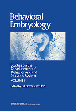 eBook (pdf) Behavioral Embryology de 