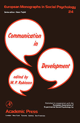 eBook (pdf) Communication in Development de 