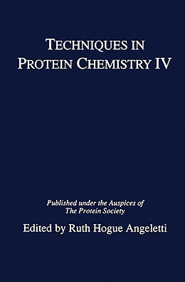 eBook (pdf) Techniques in Protein Chemistry IV de 