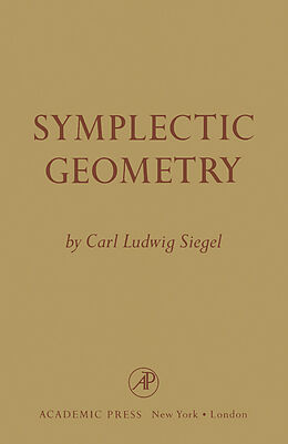 eBook (pdf) Symplectic Geometry de Carl Ludwig Siegel