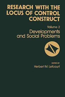 eBook (pdf) Developments and Social Problems de 