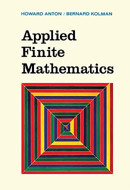 E-Book (pdf) Applied Finite Mathematics von Howard Anton, Bernard Kolman