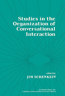 eBook (pdf) Studies in the Organization of Conversational Interaction de 