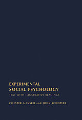 eBook (pdf) Experimental Social Psychology de Chester A. Insko, John Schopler