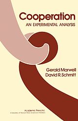 eBook (pdf) Cooperation de Gerald Marwell, David R. Schmitt