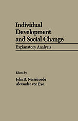 eBook (pdf) Individual Development and Social Change de 