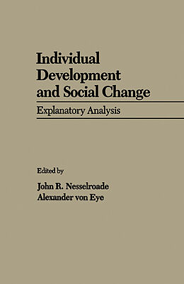 eBook (pdf) Individual Development and Social Change de 