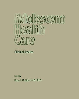 eBook (pdf) Adolescent Health Care de 