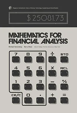 E-Book (pdf) Mathematics for Financial Analysis von Michael Gartenberg, Barry Shaw