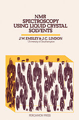 eBook (pdf) NMR Spectroscopy Using Liquid Crystal Solvents de Jw Emsley, J. C. Lindon