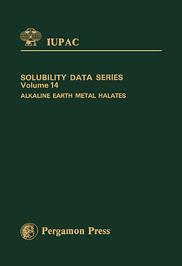 eBook (pdf) Alkaline Earth Metal Halates de 
