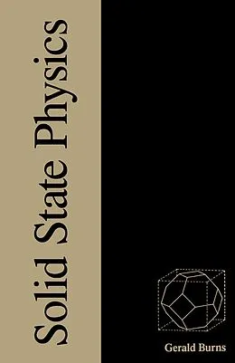 E-Book (pdf) Solid State Physics von Gerald Burns
