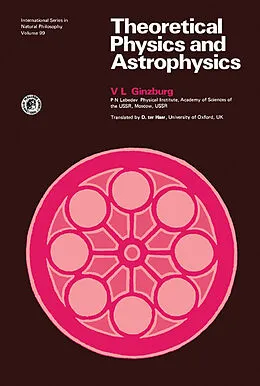 ePUB Theoretical Physics and Astrophysics von V. L. Ginzburg