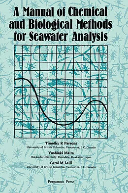 E-Book (pdf) A Manual of Chemical & Biological Methods for Seawater Analysis von Timothy R. Parsons