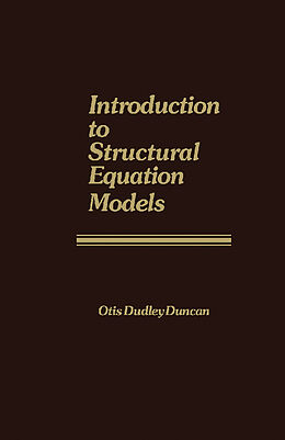 eBook (pdf) Introduction to Structural Equation Models de Otis Dudley Duncan