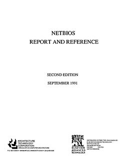 eBook (pdf) NETBIOS Report and Reference de Architecture Technology Corpor