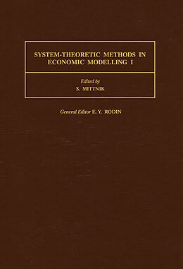 eBook (pdf) System-Theoretic Methods in Economic Modelling I de 
