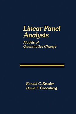 eBook (pdf) Linear Panel Analysis de Ronald C. Kessler