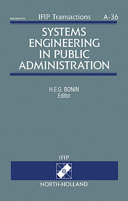 eBook (pdf) Systems Engineering in Public Administration de 