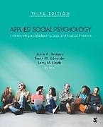 Couverture cartonnée Applied Social Psychology de Larry M. Coutts, Jamie A. Gruman, Frank W. Schneider