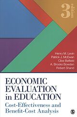 Couverture cartonnée Economic Evaluation in Education de Levin Henry M., McEwan Patrick J., Belfield Clive R.