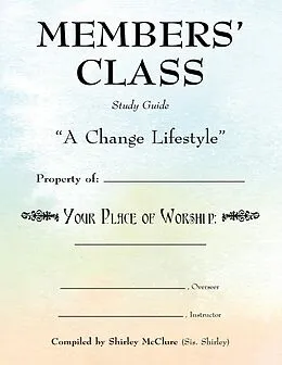 E-Book (epub) Members' Class, Study Guide von Shirley McClure