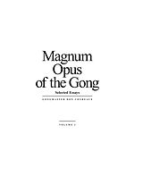 eBook (epub) Magnum Opus of the Gong de Don Conreaux