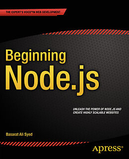 eBook (pdf) Beginning Node.js de Basarat Syed