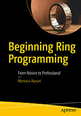 Couverture cartonnée Beginning Ring Programming de Mansour Ayouni