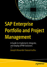 eBook (pdf) SAP Enterprise Portfolio and Project Management de Joseph Alexander Soosaimuthu