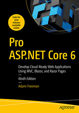 Couverture cartonnée Pro ASP.NET Core 6 de Adam Freeman