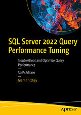 Couverture cartonnée SQL Server 2022 Query Performance Tuning de Grant Fritchey