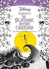 Couverture cartonnée Art of Coloring: Tim Burton's The Nightmare Before Christmas de Disney Books