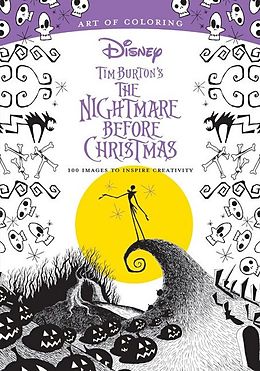 Kartonierter Einband Art of Coloring: Tim Burton's the Nightmare Before Christmas von Disney Books