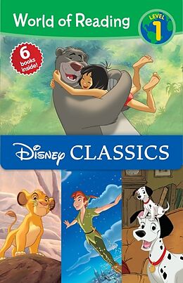 Kartonierter Einband World of Reading: Disney Classic Characters Level 1 Boxed Set von Disney Books