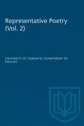 E-Book (pdf) Representative Poetry von University of Toronto