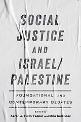 Livre Relié Social Justice and Israel/Palestine de Aaron Sucharov, Mira Hahn Tapper