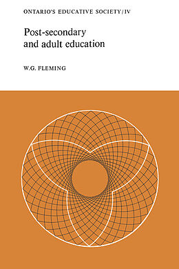 eBook (pdf) Post-secondary and Adult Education de W.G. Fleming