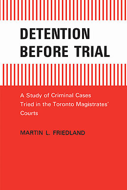 eBook (pdf) Detention Before Trial de Martin L. Friedland