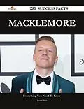 E-Book (epub) Macklemore 174 Success Facts - Everything you need to know about Macklemore von Jesse Gilbert