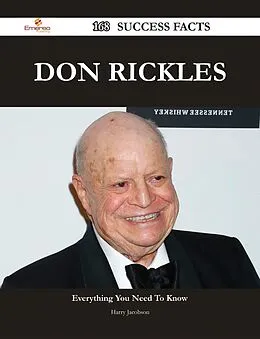 ePUB Don Rickles 168 Success Facts - Everything you need to know about Don Rickles von Harry Jacobson