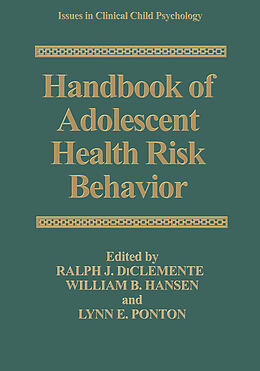 eBook (pdf) Handbook of Adolescent Health Risk Behavior de 