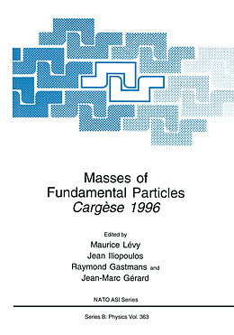 Couverture cartonnée Masses of Fundamental Particles de 