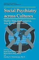 Kartonierter Einband (Kt) Social Psychiatry across Cultures von 