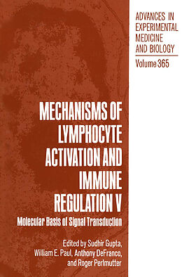 Kartonierter Einband Mechanisms of Lymphocyte Activation and Immune Regulation V von 