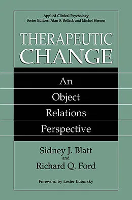 E-Book (pdf) Therapeutic Change von Sidney J. Blatt, Richard Q. Ford