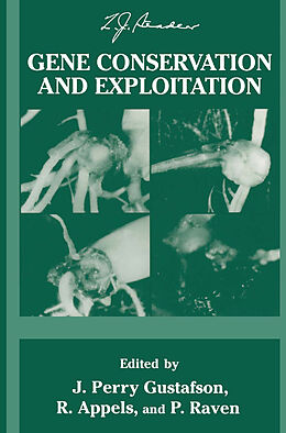 Couverture cartonnée Gene Conservation and Exploitation de 